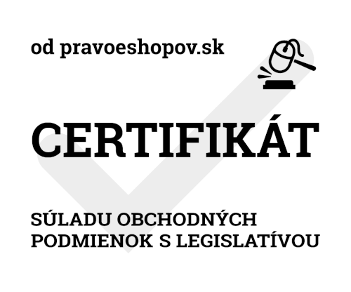 Certifikát pravoeshopov.sk